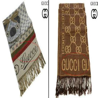 how to tell if a gucci scarf is fake|conscious Gucci scarf.